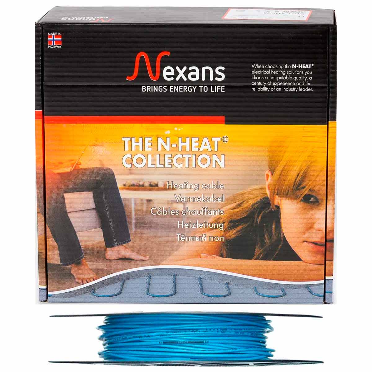 NEXANS N-HEAT MILLICABLE FLEX 15 101,9 м/1500 Вт